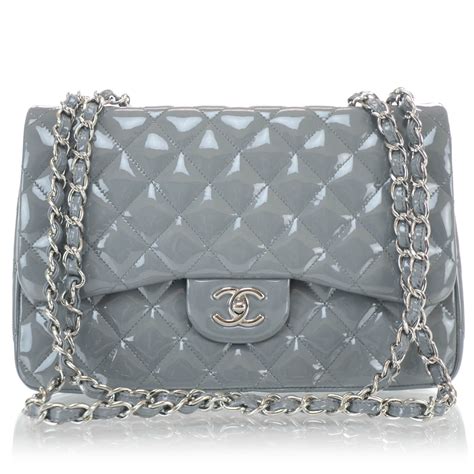 chanel grey jumbo|Chanel flap bag colors.